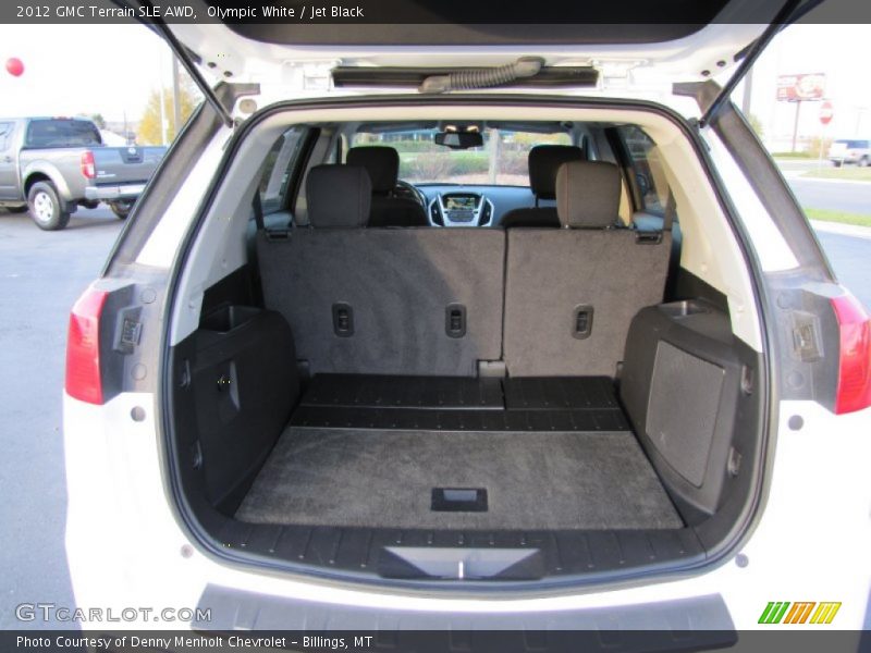 Olympic White / Jet Black 2012 GMC Terrain SLE AWD
