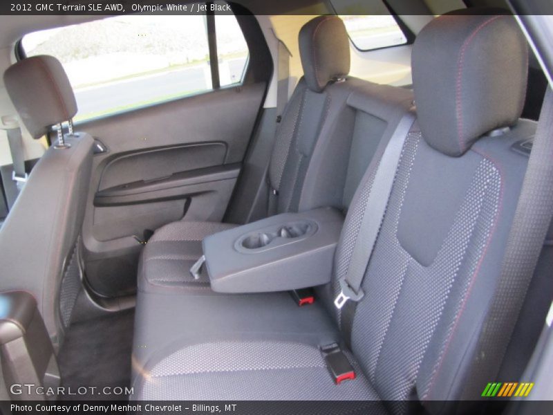 Olympic White / Jet Black 2012 GMC Terrain SLE AWD