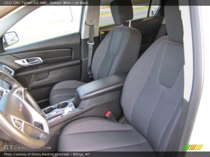 Olympic White / Jet Black 2012 GMC Terrain SLE AWD