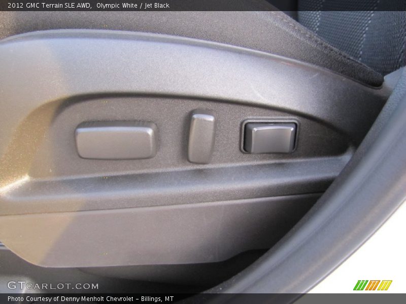 Olympic White / Jet Black 2012 GMC Terrain SLE AWD