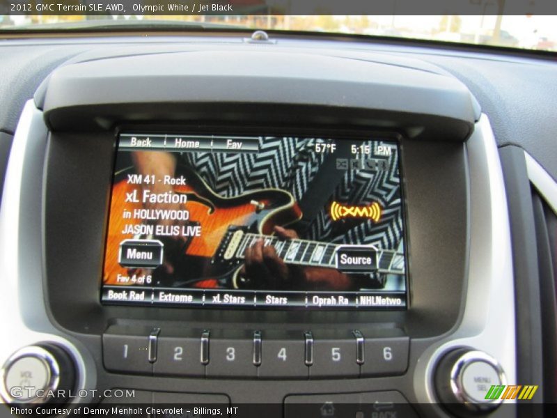 Olympic White / Jet Black 2012 GMC Terrain SLE AWD