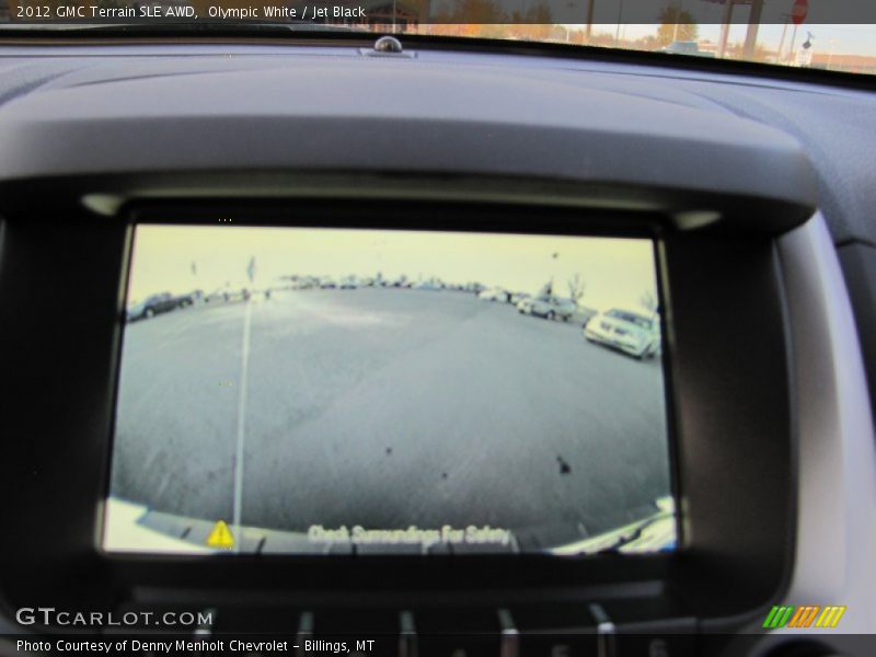 Olympic White / Jet Black 2012 GMC Terrain SLE AWD