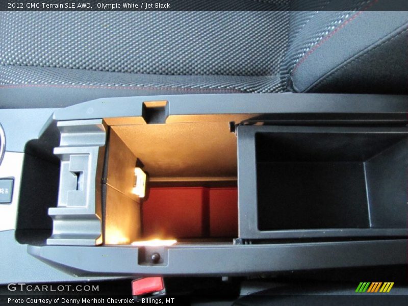Olympic White / Jet Black 2012 GMC Terrain SLE AWD