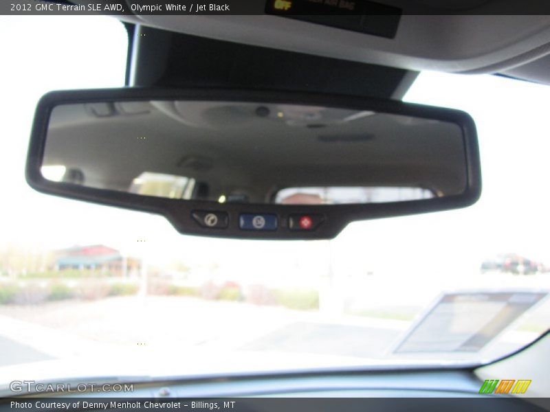 Olympic White / Jet Black 2012 GMC Terrain SLE AWD