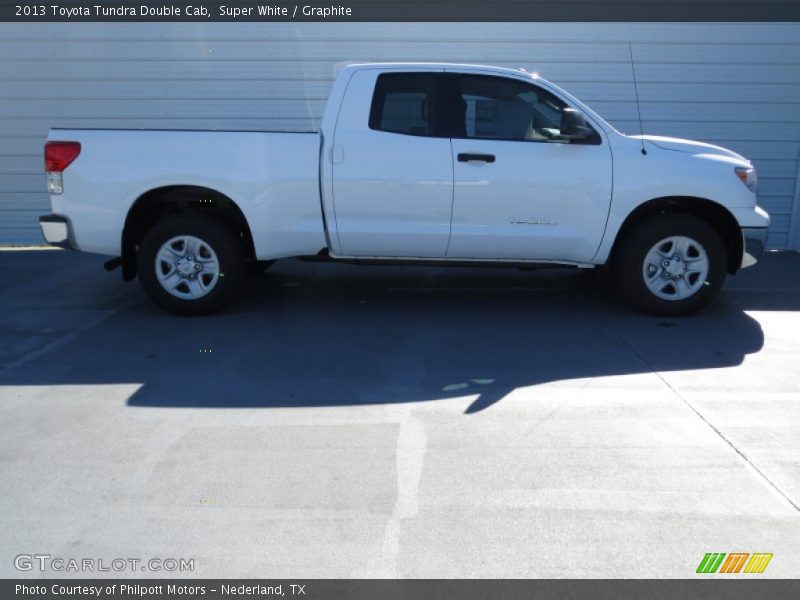 Super White / Graphite 2013 Toyota Tundra Double Cab