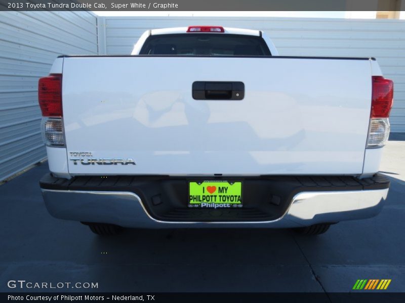 Super White / Graphite 2013 Toyota Tundra Double Cab