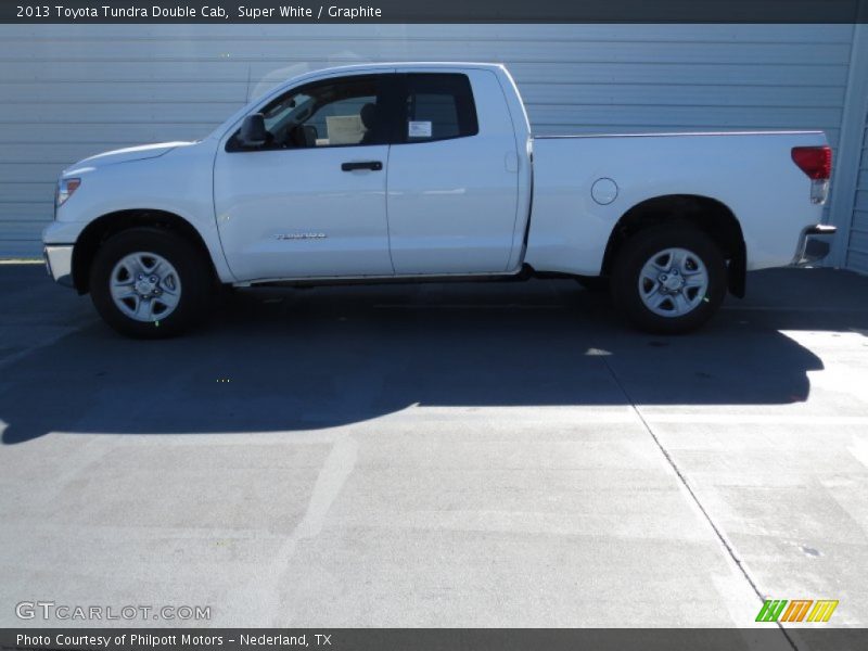 Super White / Graphite 2013 Toyota Tundra Double Cab