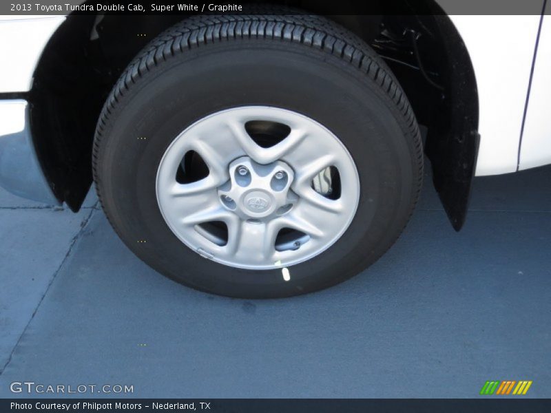 Super White / Graphite 2013 Toyota Tundra Double Cab