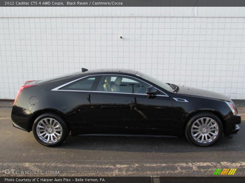 Black Raven / Cashmere/Cocoa 2012 Cadillac CTS 4 AWD Coupe