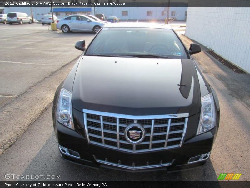 Black Raven / Cashmere/Cocoa 2012 Cadillac CTS 4 AWD Coupe