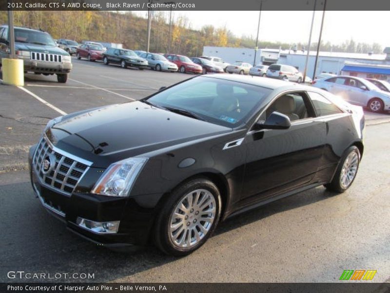 Black Raven / Cashmere/Cocoa 2012 Cadillac CTS 4 AWD Coupe
