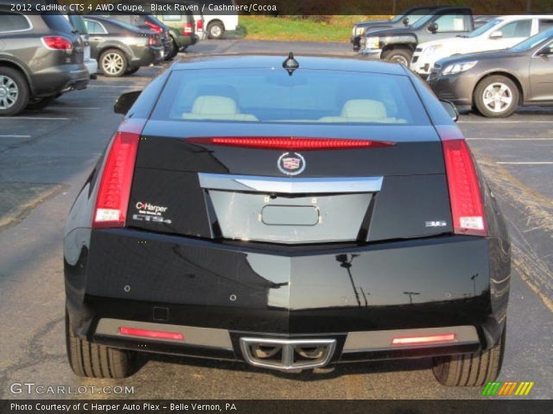Black Raven / Cashmere/Cocoa 2012 Cadillac CTS 4 AWD Coupe