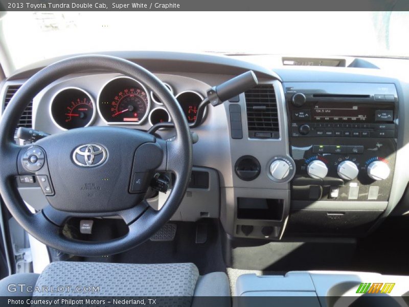 Super White / Graphite 2013 Toyota Tundra Double Cab