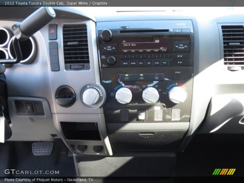 Super White / Graphite 2013 Toyota Tundra Double Cab