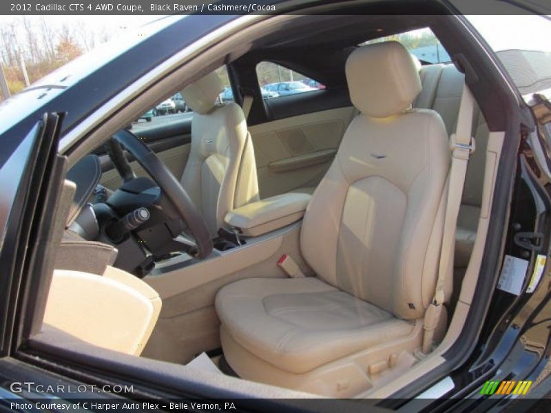 Front Seat of 2012 CTS 4 AWD Coupe