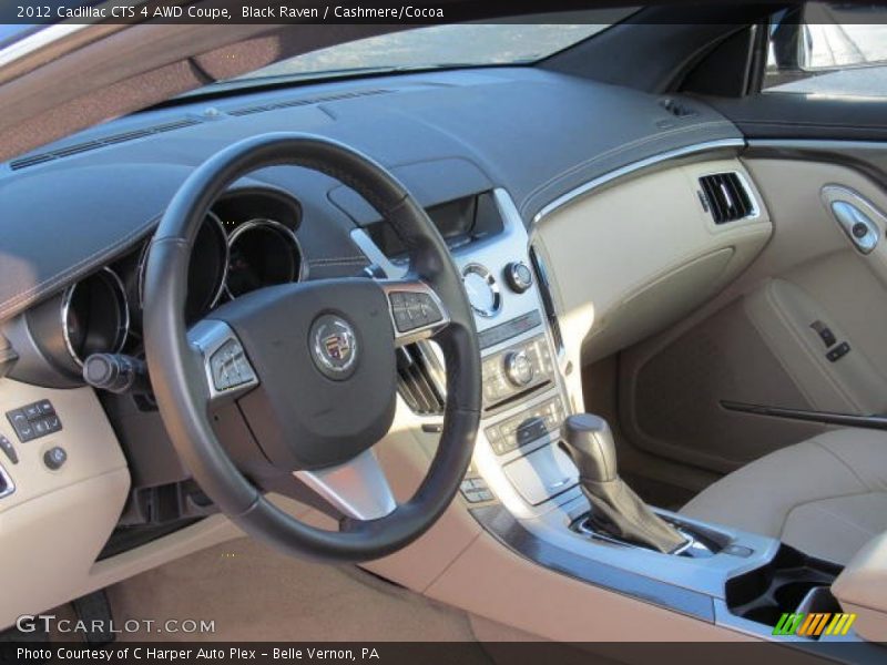 Dashboard of 2012 CTS 4 AWD Coupe
