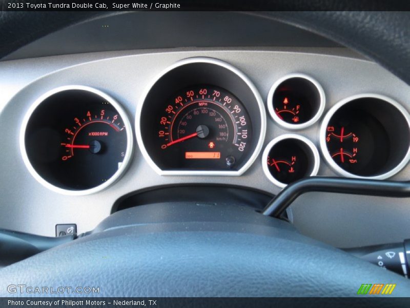 Super White / Graphite 2013 Toyota Tundra Double Cab