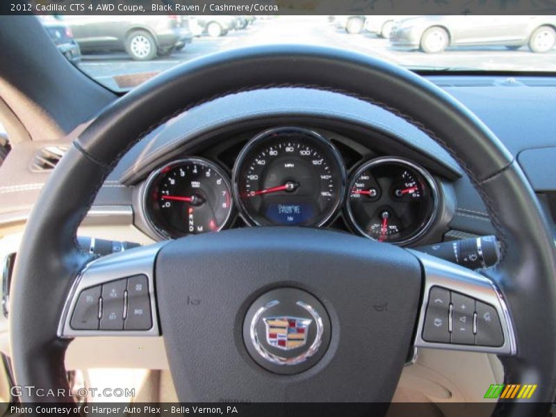 Black Raven / Cashmere/Cocoa 2012 Cadillac CTS 4 AWD Coupe