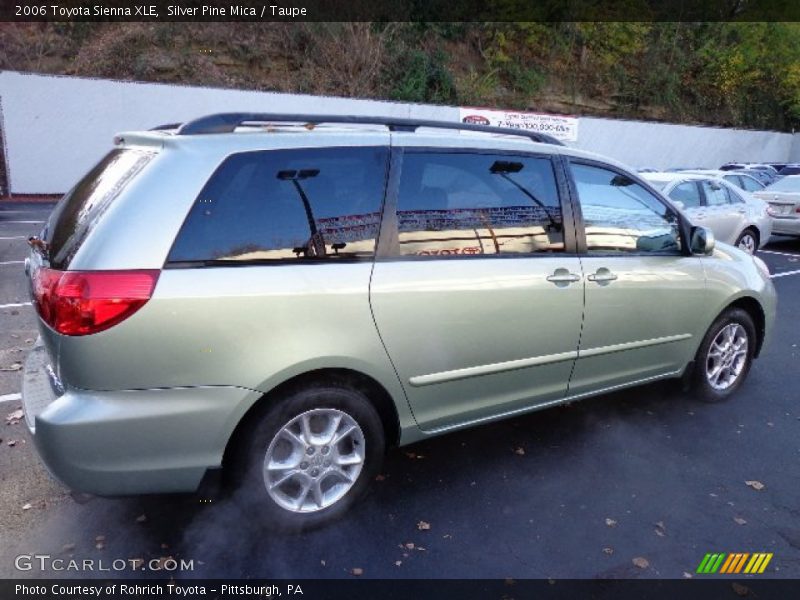 Silver Pine Mica / Taupe 2006 Toyota Sienna XLE