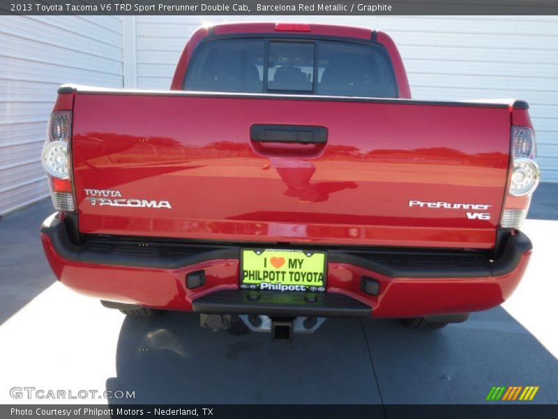 Barcelona Red Metallic / Graphite 2013 Toyota Tacoma V6 TRD Sport Prerunner Double Cab