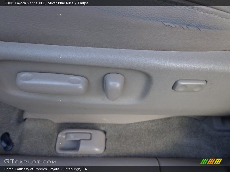 Silver Pine Mica / Taupe 2006 Toyota Sienna XLE