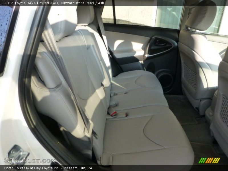 Blizzard White Pearl / Ash 2012 Toyota RAV4 Limited 4WD