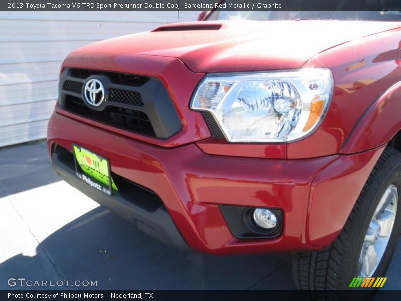 Barcelona Red Metallic / Graphite 2013 Toyota Tacoma V6 TRD Sport Prerunner Double Cab
