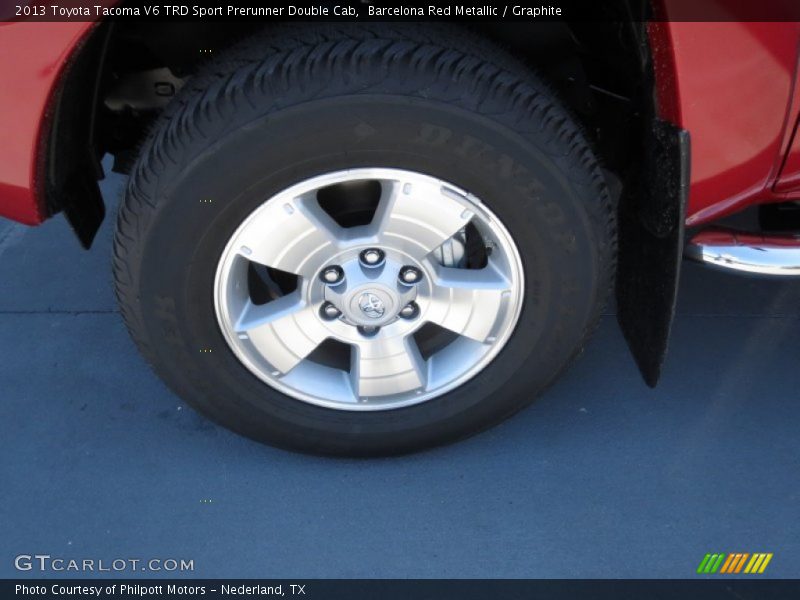 Barcelona Red Metallic / Graphite 2013 Toyota Tacoma V6 TRD Sport Prerunner Double Cab