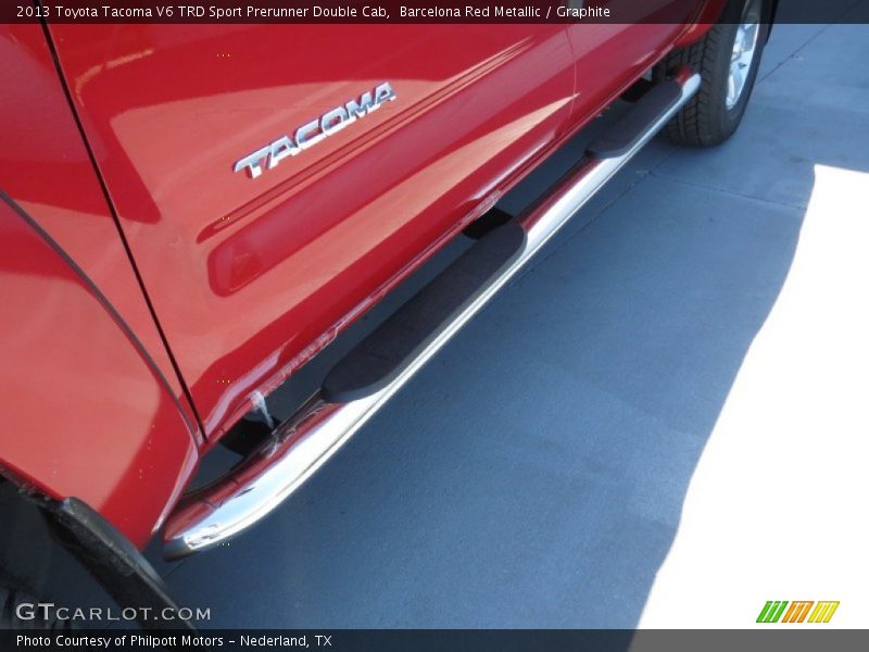 Barcelona Red Metallic / Graphite 2013 Toyota Tacoma V6 TRD Sport Prerunner Double Cab