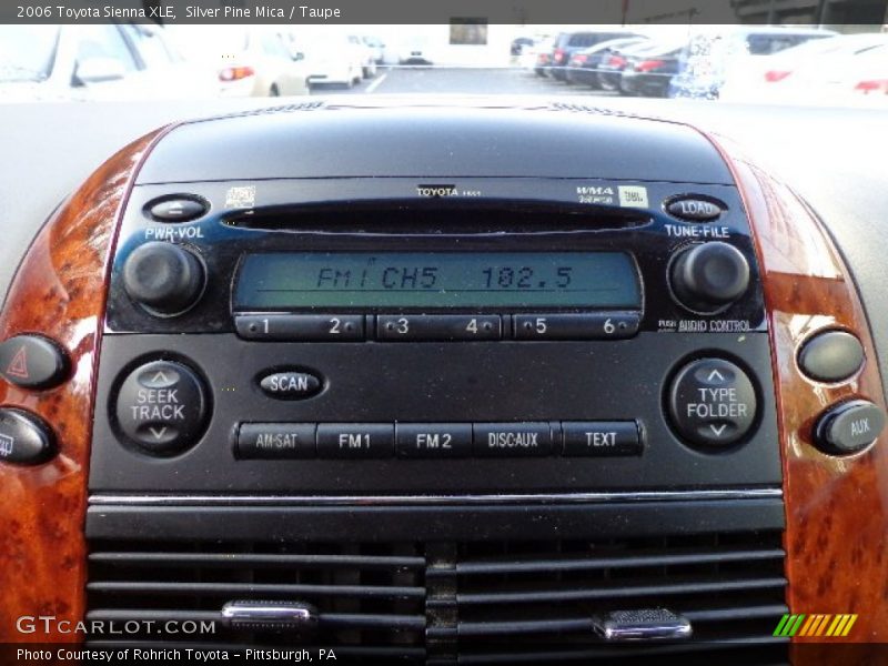 Silver Pine Mica / Taupe 2006 Toyota Sienna XLE