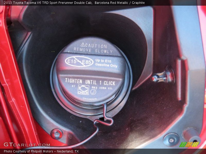 Barcelona Red Metallic / Graphite 2013 Toyota Tacoma V6 TRD Sport Prerunner Double Cab