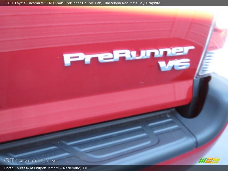 Barcelona Red Metallic / Graphite 2013 Toyota Tacoma V6 TRD Sport Prerunner Double Cab