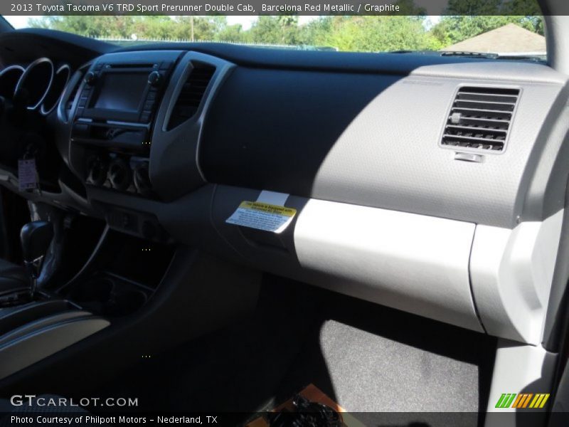 Barcelona Red Metallic / Graphite 2013 Toyota Tacoma V6 TRD Sport Prerunner Double Cab