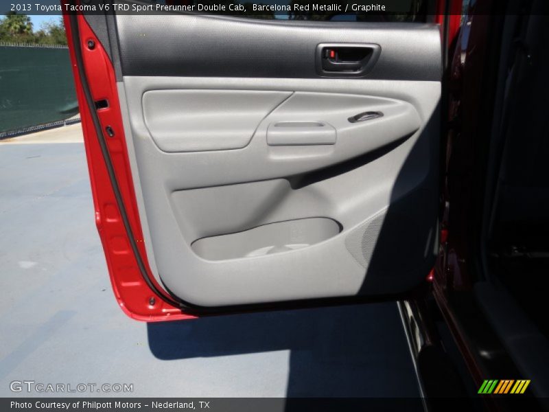Barcelona Red Metallic / Graphite 2013 Toyota Tacoma V6 TRD Sport Prerunner Double Cab