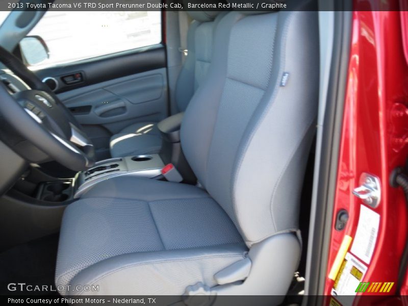 Barcelona Red Metallic / Graphite 2013 Toyota Tacoma V6 TRD Sport Prerunner Double Cab