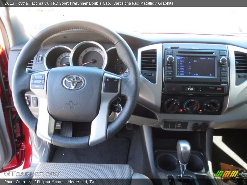 Barcelona Red Metallic / Graphite 2013 Toyota Tacoma V6 TRD Sport Prerunner Double Cab