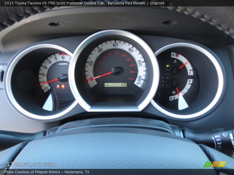Barcelona Red Metallic / Graphite 2013 Toyota Tacoma V6 TRD Sport Prerunner Double Cab