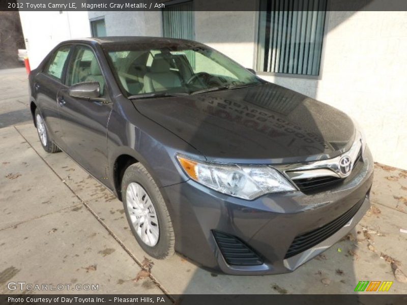 Magnetic Gray Metallic / Ash 2012 Toyota Camry LE
