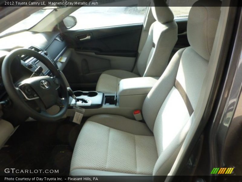 Magnetic Gray Metallic / Ash 2012 Toyota Camry LE