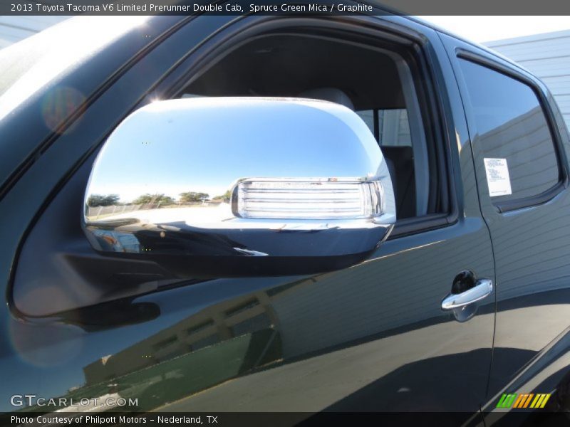 Spruce Green Mica / Graphite 2013 Toyota Tacoma V6 Limited Prerunner Double Cab