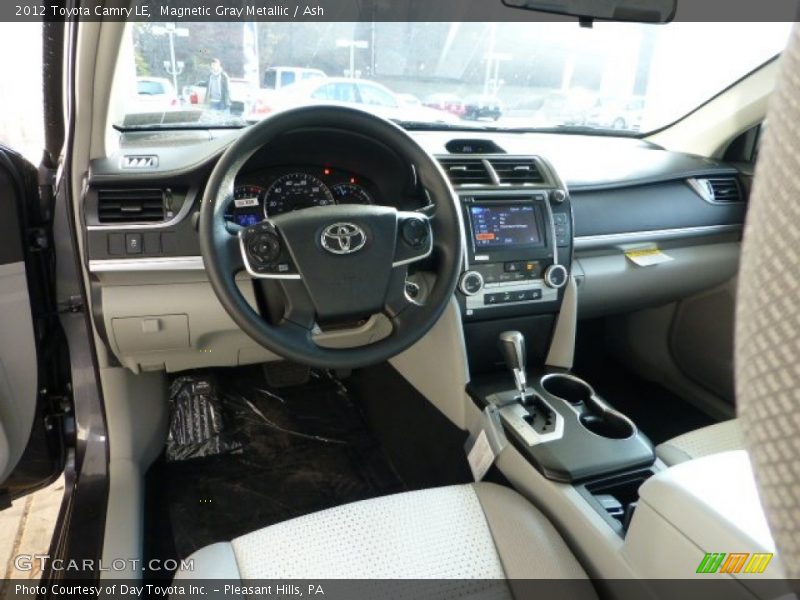 Magnetic Gray Metallic / Ash 2012 Toyota Camry LE