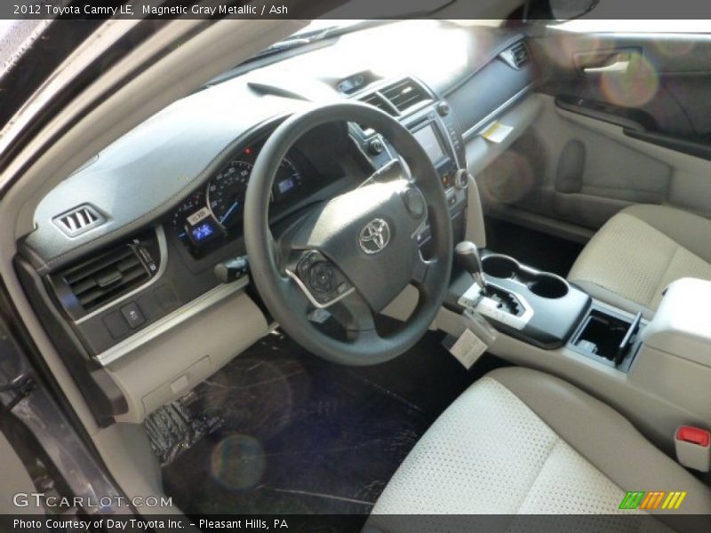 Magnetic Gray Metallic / Ash 2012 Toyota Camry LE