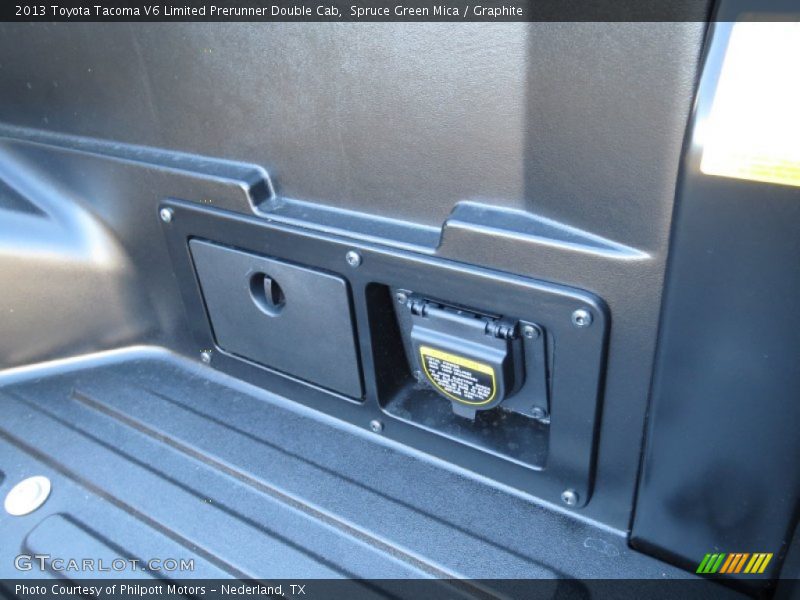 Spruce Green Mica / Graphite 2013 Toyota Tacoma V6 Limited Prerunner Double Cab