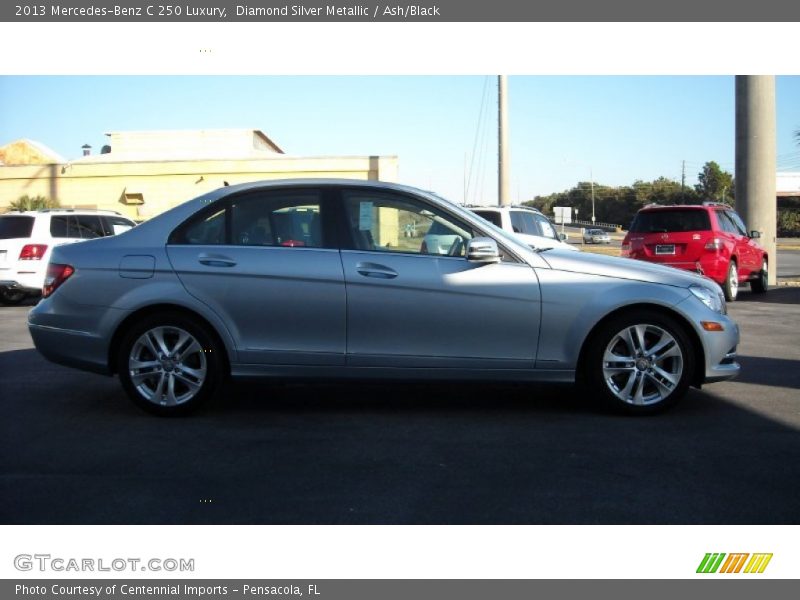 Diamond Silver Metallic / Ash/Black 2013 Mercedes-Benz C 250 Luxury