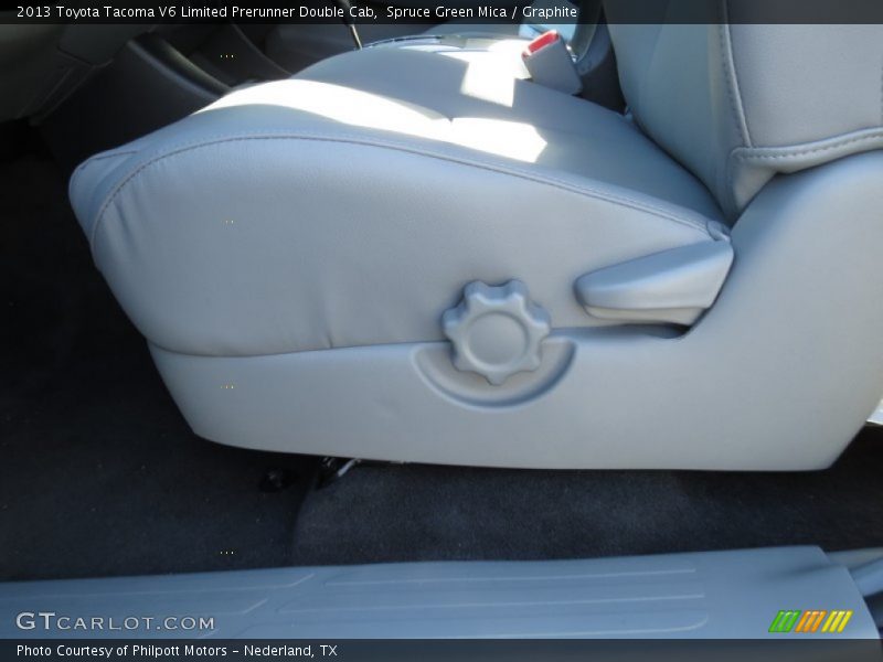 Spruce Green Mica / Graphite 2013 Toyota Tacoma V6 Limited Prerunner Double Cab