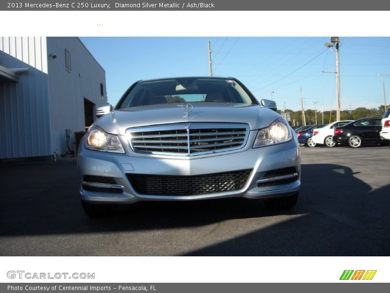 Diamond Silver Metallic / Ash/Black 2013 Mercedes-Benz C 250 Luxury
