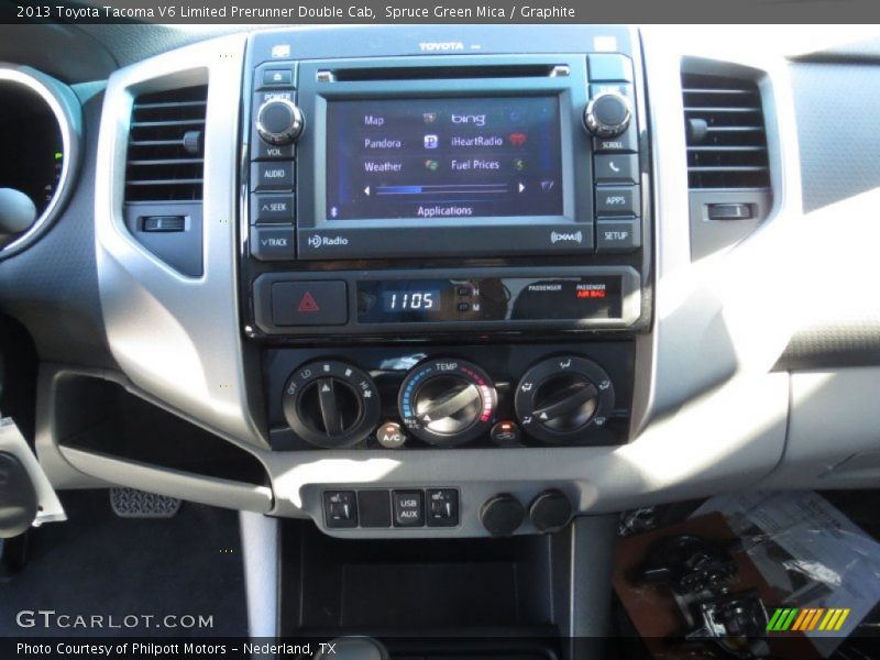 Controls of 2013 Tacoma V6 Limited Prerunner Double Cab