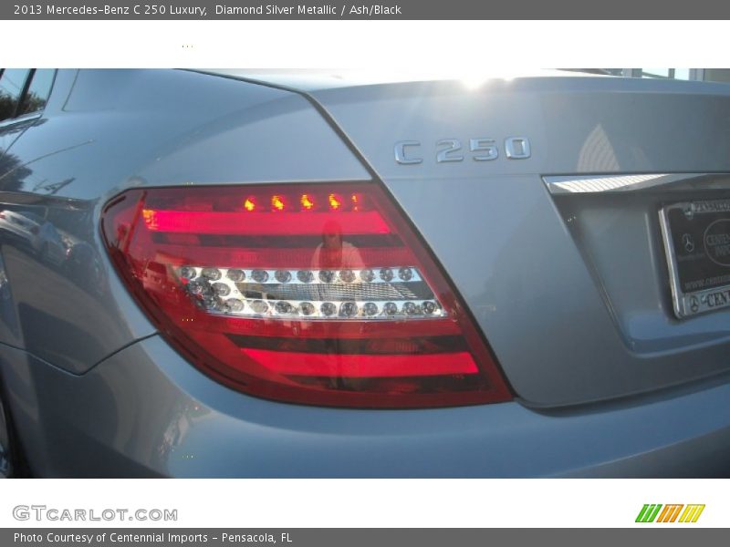 Diamond Silver Metallic / Ash/Black 2013 Mercedes-Benz C 250 Luxury
