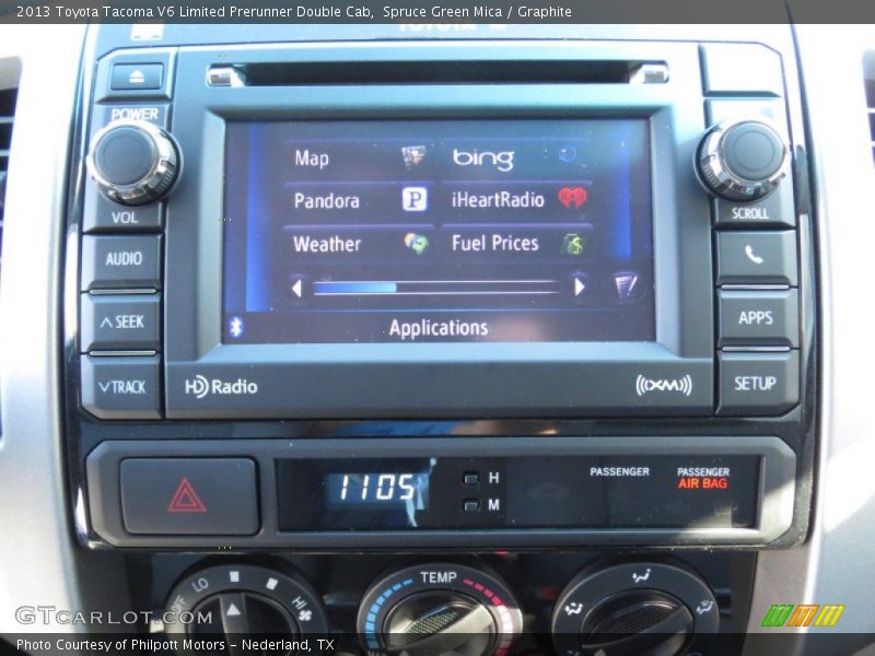Controls of 2013 Tacoma V6 Limited Prerunner Double Cab