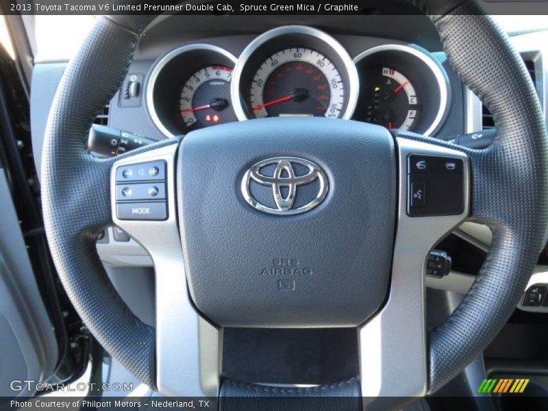  2013 Tacoma V6 Limited Prerunner Double Cab Steering Wheel